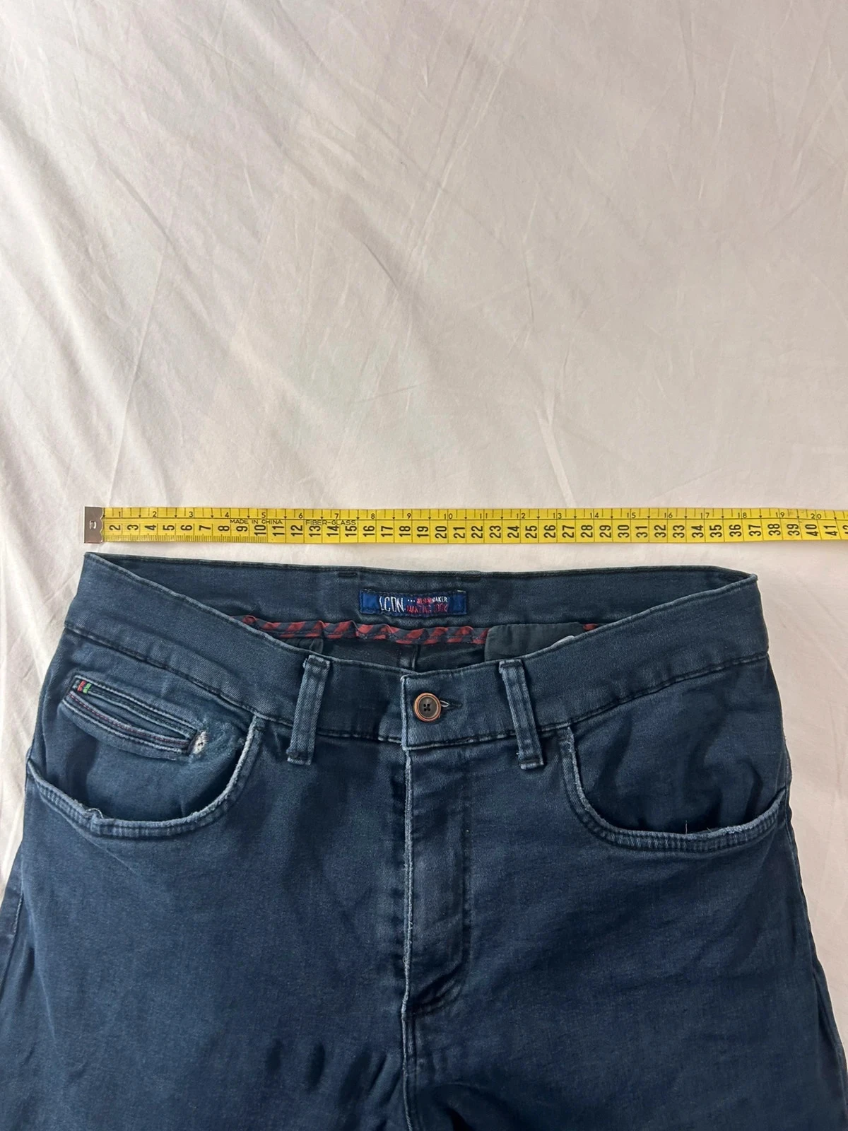 Chino vintage bleu marine icon – photo 7